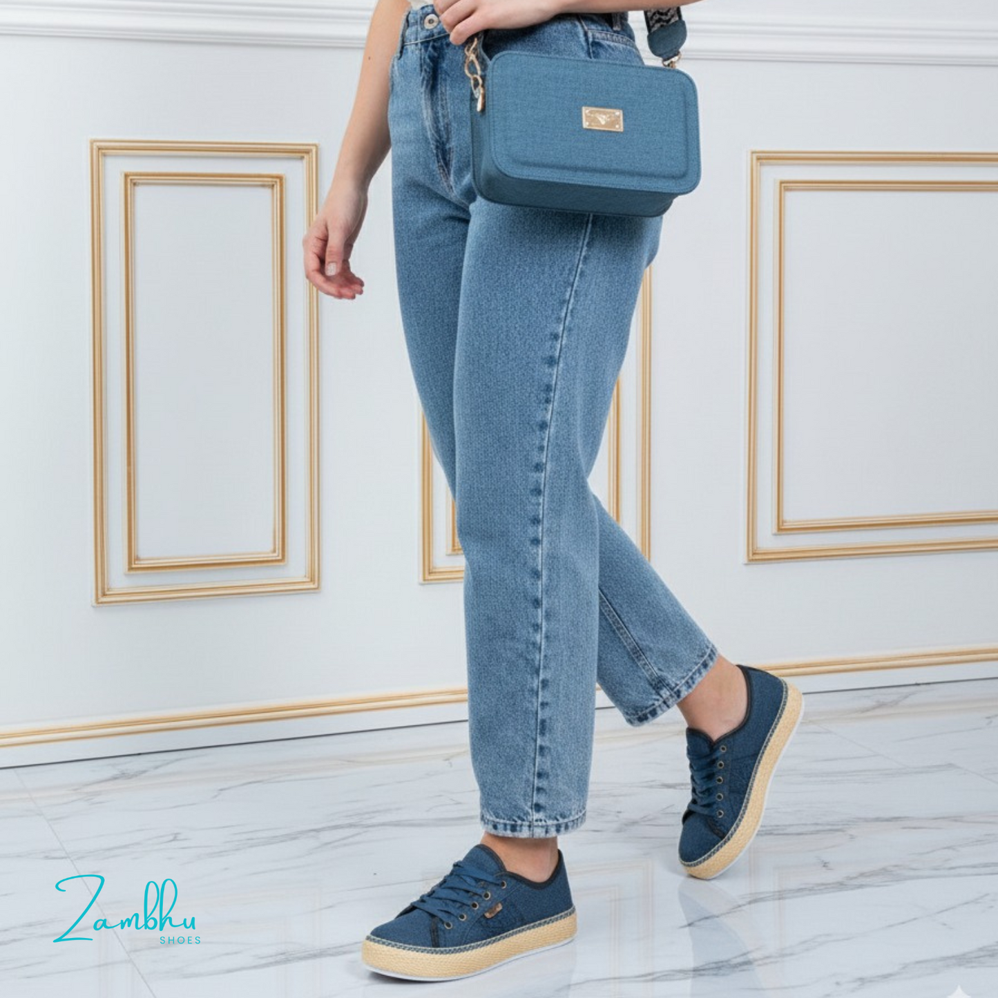 COMBO BOLSO + AZUL JEAN