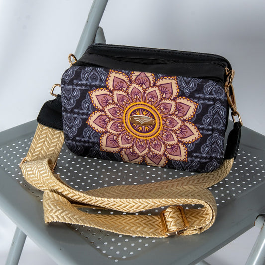 BOLSO NEGRO X MANDALA TAIYARI